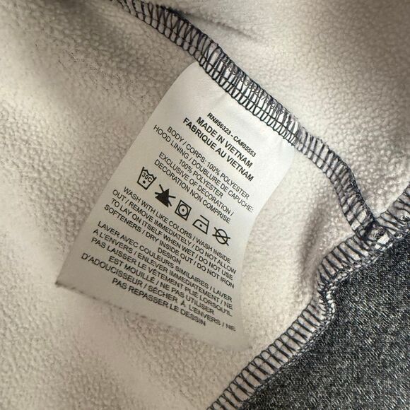 Nike Dri Fit Boys XL Grey Hoodie Pullover - Picture 3 of 5